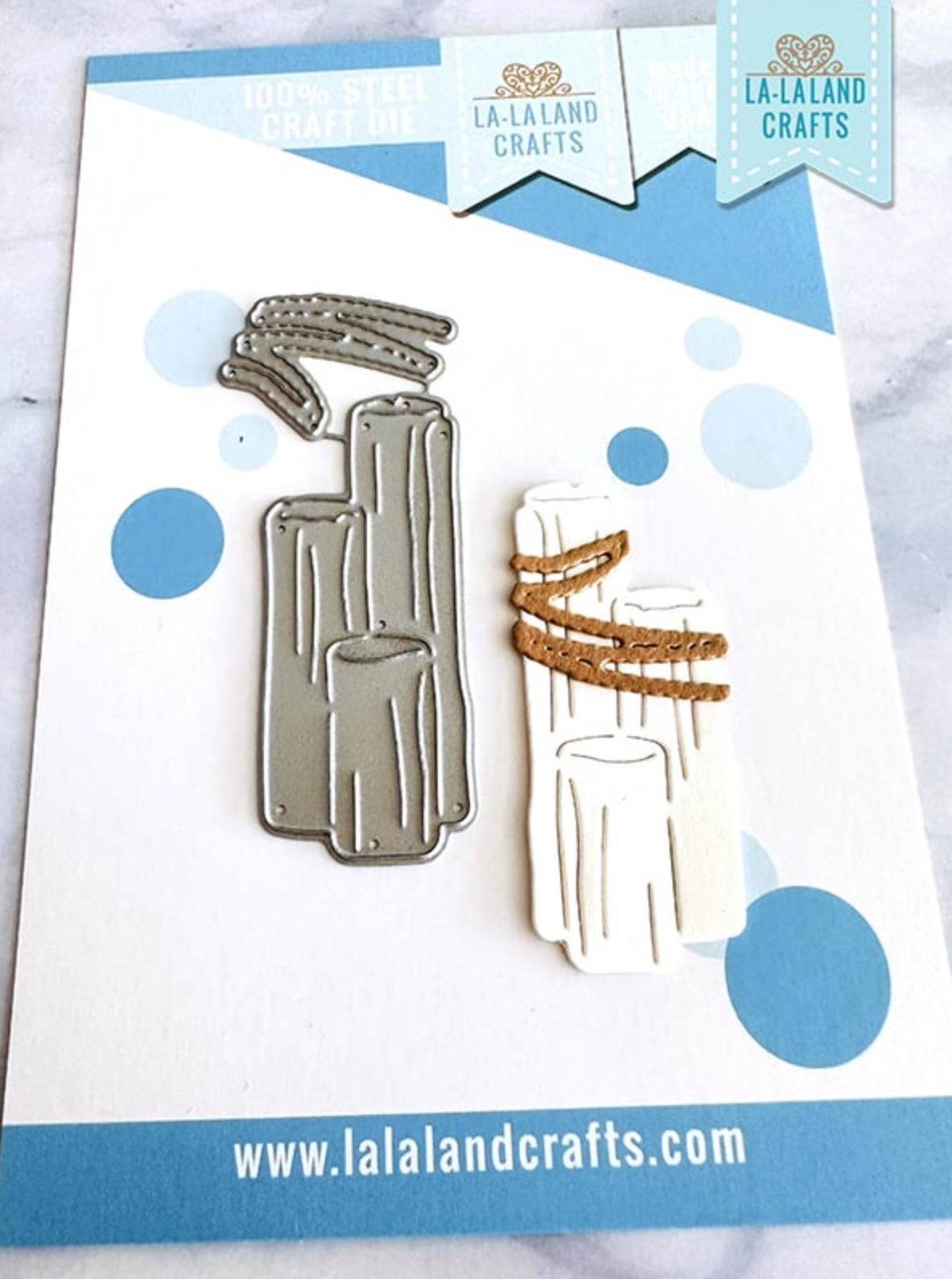 La-La Land Crafts - Steel Dies - Beach Pilings