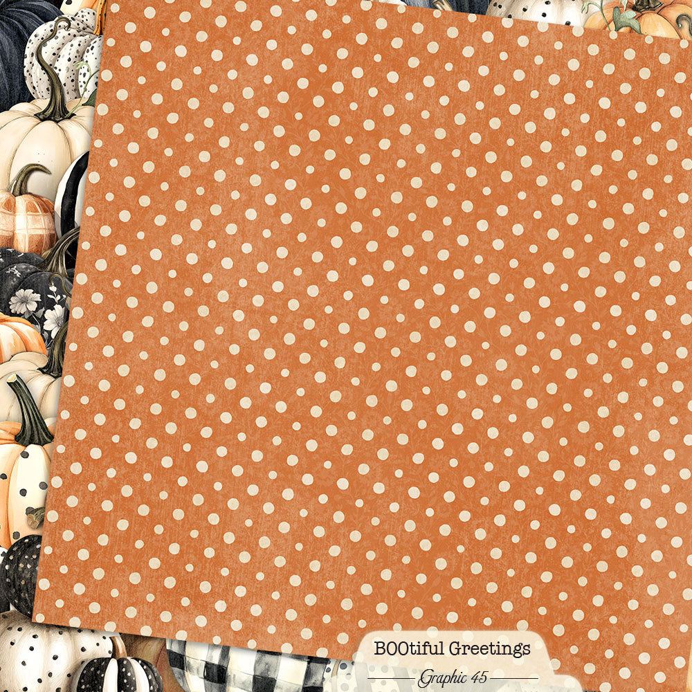 Graphic 45 - 12x12 Collection Pack - BOOtiful Greetings