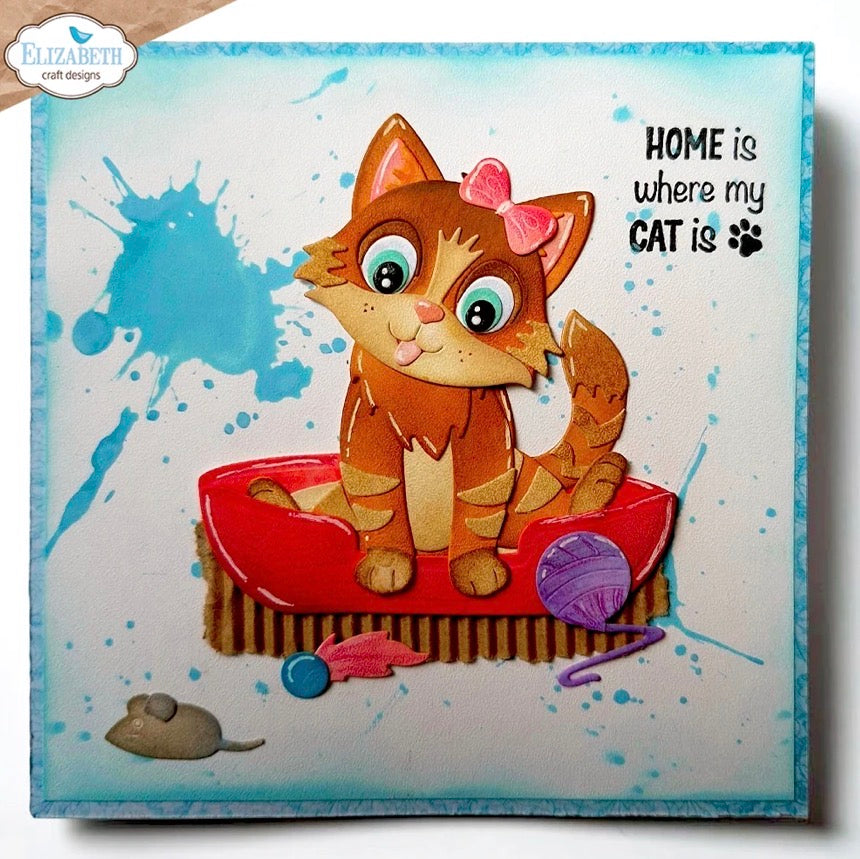 Elizabeth Craft Designs - Steel Dies - Cat Accessories