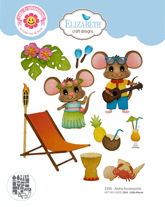 Elizabeth Craft Designs - Steel Cutting Dies - Aloha Accessories