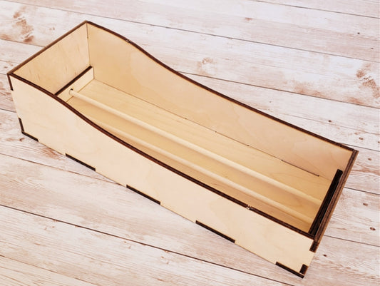 Clear Scraps - 12 Inch DIY Wood Box