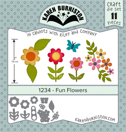 1234 Karen Burniston - Fun Flowers