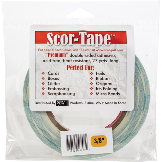 Scor-Tape - Double Sided - 3/8”