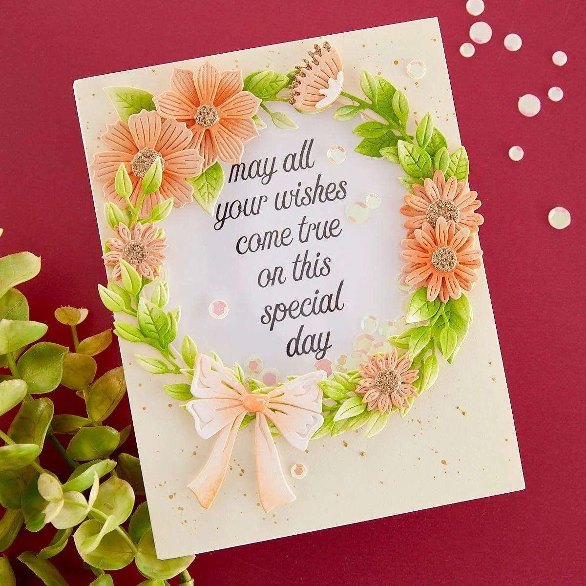 Spellbinders - Cutting Dies - Garden Wreath Add-ons