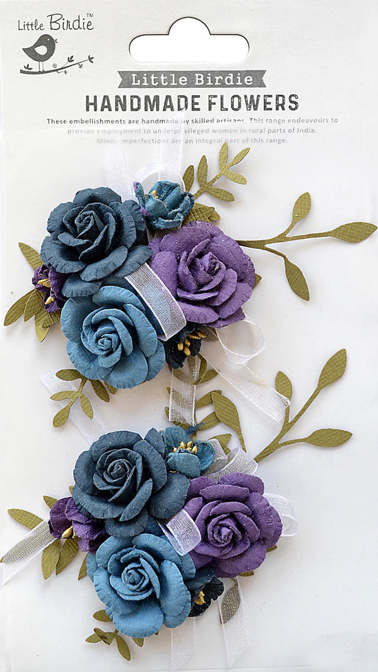 Little Birdie - Arion Paper Flowers - Purple Passion