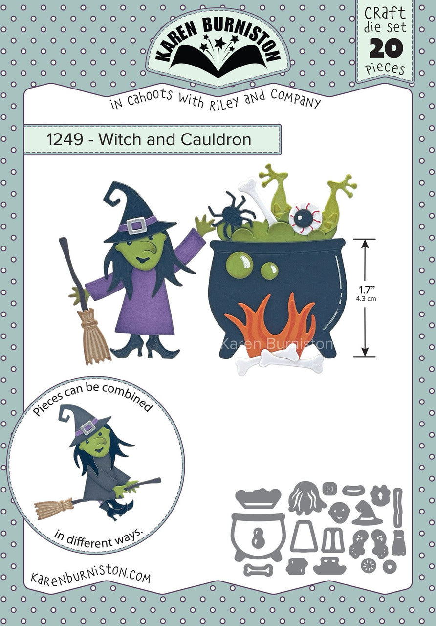 1249 Karen Burniston - Witch and Cauldron