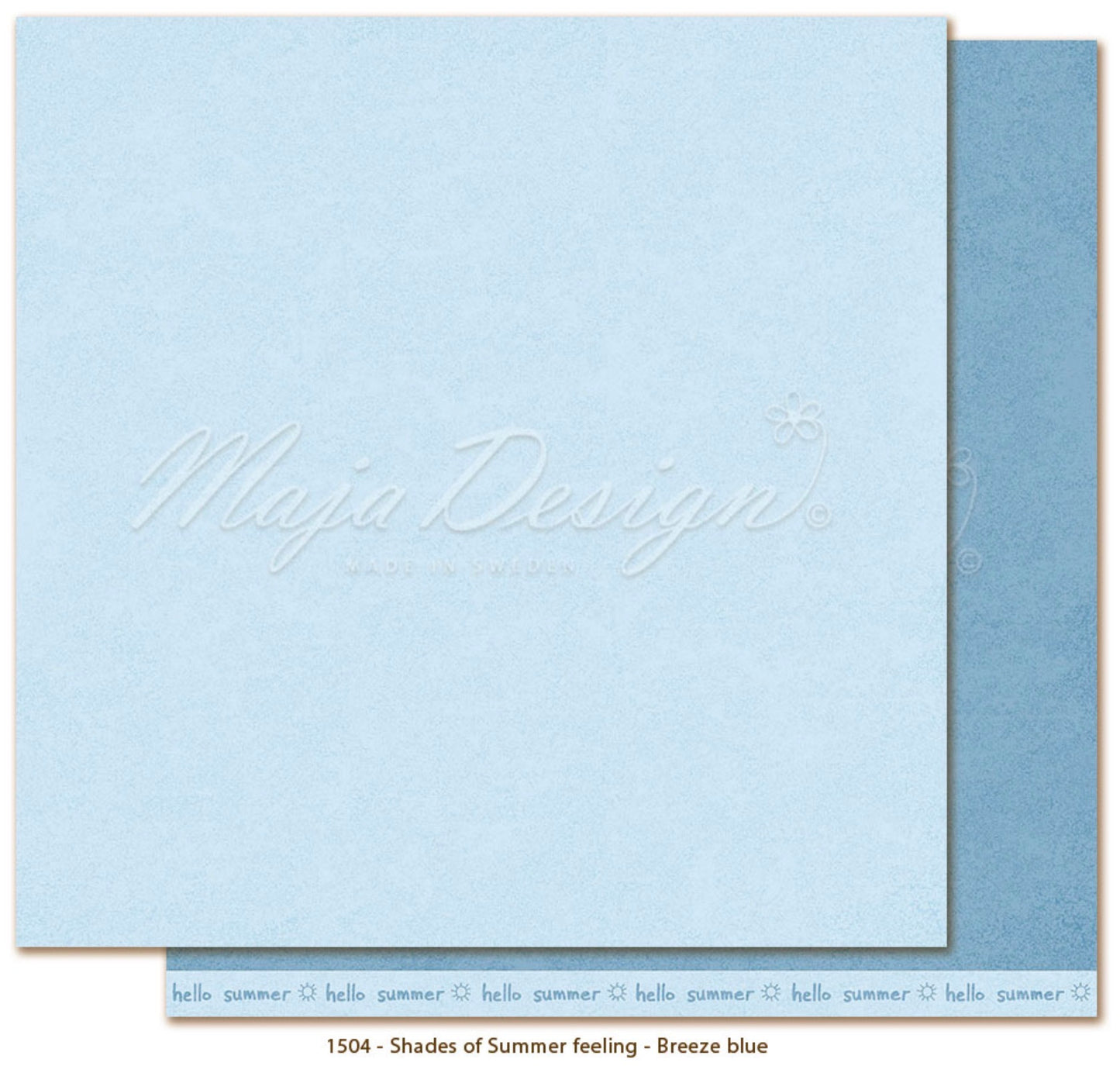 Maja Design - Monochromes - Shades of Summer Feeling - Breeze Blue