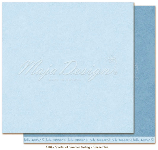 Maja Design - Monochromes - Shades of Summer Feeling - Breeze Blue