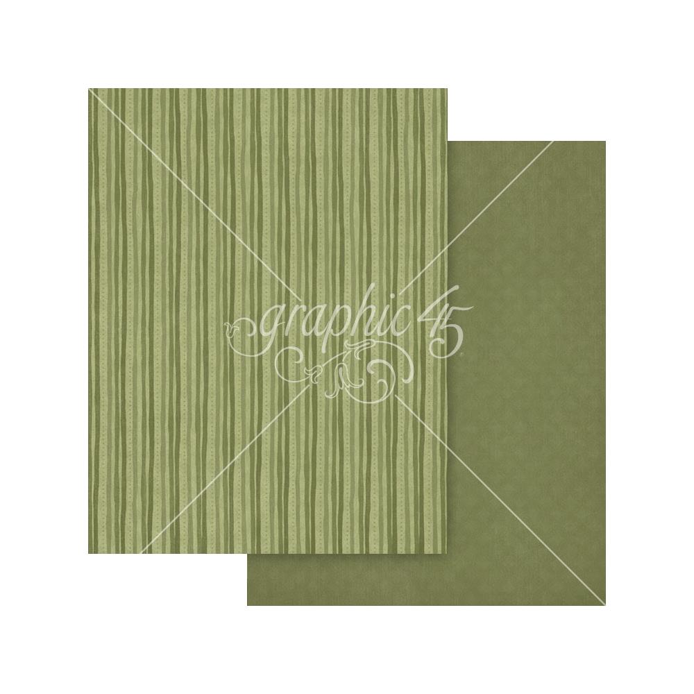 Graphic 45 - Ghostly Greetings - Patterns & Solids Pack 8.5x11