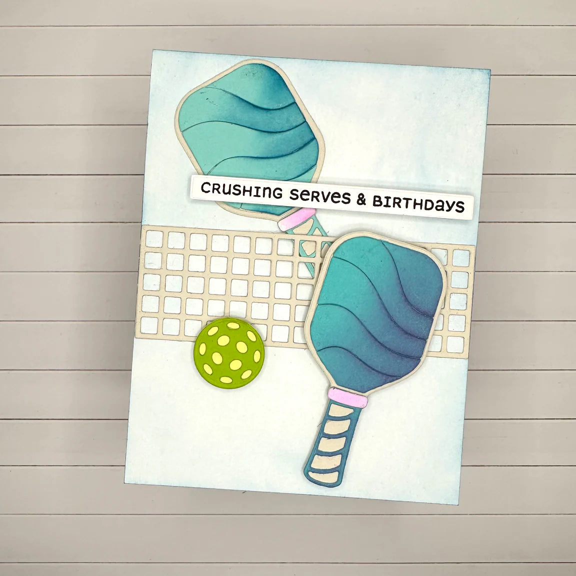 Spellbinders - Stamp & Die Cutting Set - Born To Dink
