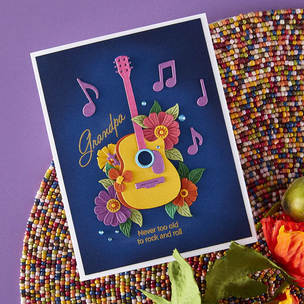 Spellbinders - Cutting Dies - Mini Guitar
