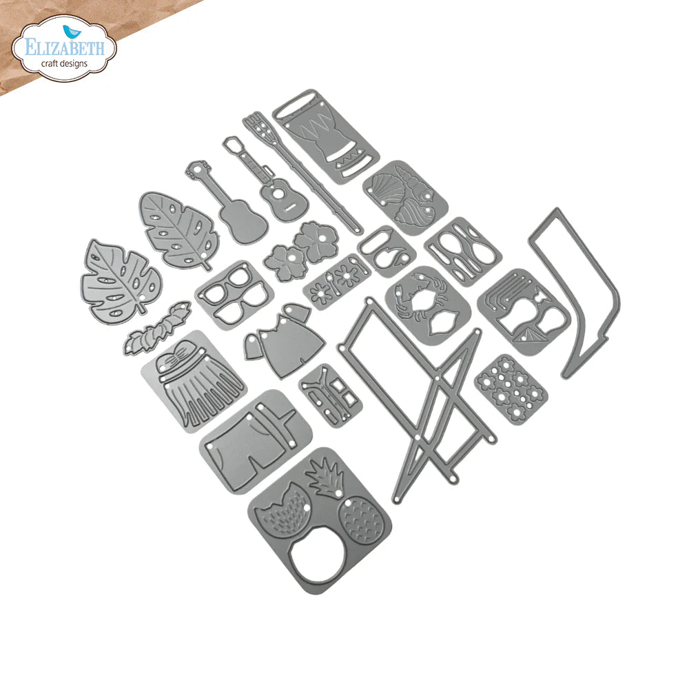Elizabeth Craft Designs - Steel Cutting Dies - Aloha Accessories