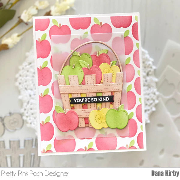 Pretty Pink Posh - Die Set - Fall Basket