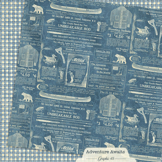 Graphic 45 - Adventure Awaits - Outdoor Catalogue