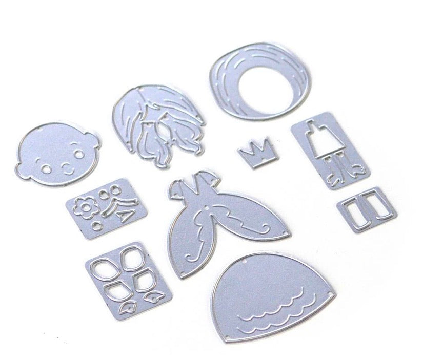 Elizabeth Craft Designs - Steel Cutting Dies - Princess
