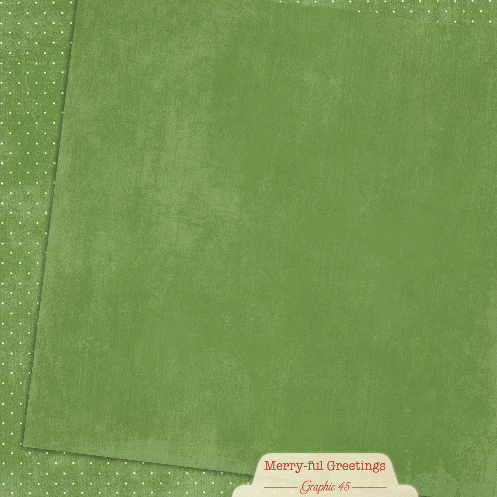 Graphic 45 - 8x8 Collection Pack - Merry-ful Greetings