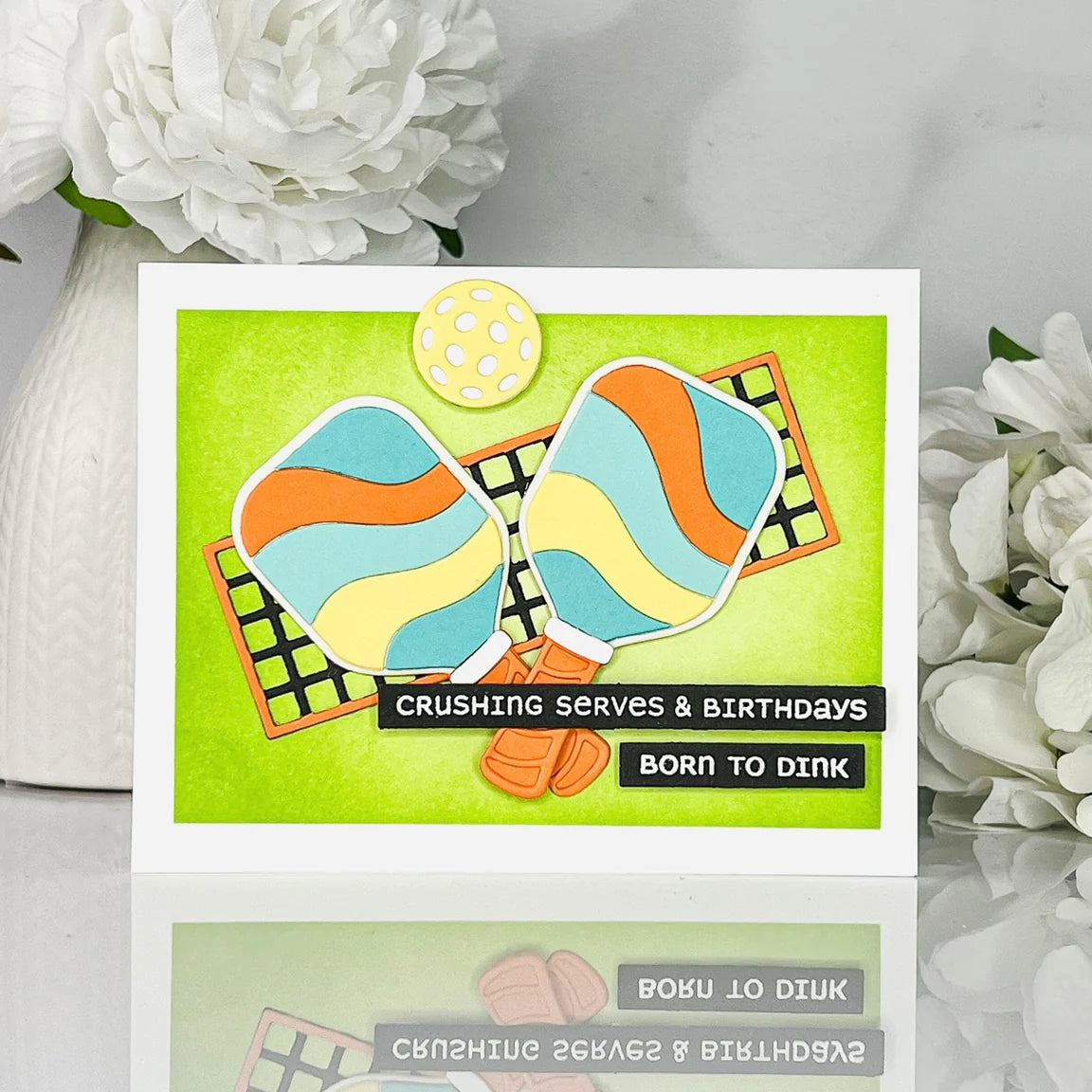 Spellbinders - Stamp & Die Cutting Set - Born To Dink