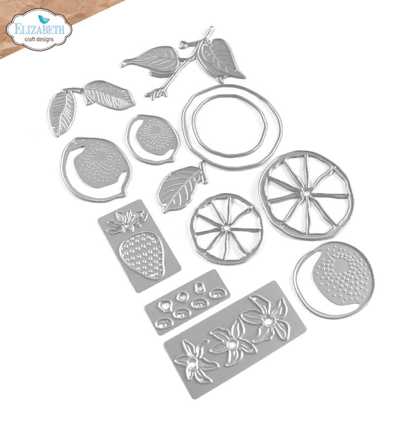 Elizabeth Craft Designs - Steel Cutting Dies - Fresh Fruit