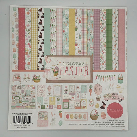 Carta Bella - Here Comes Easter - Paper Pack
