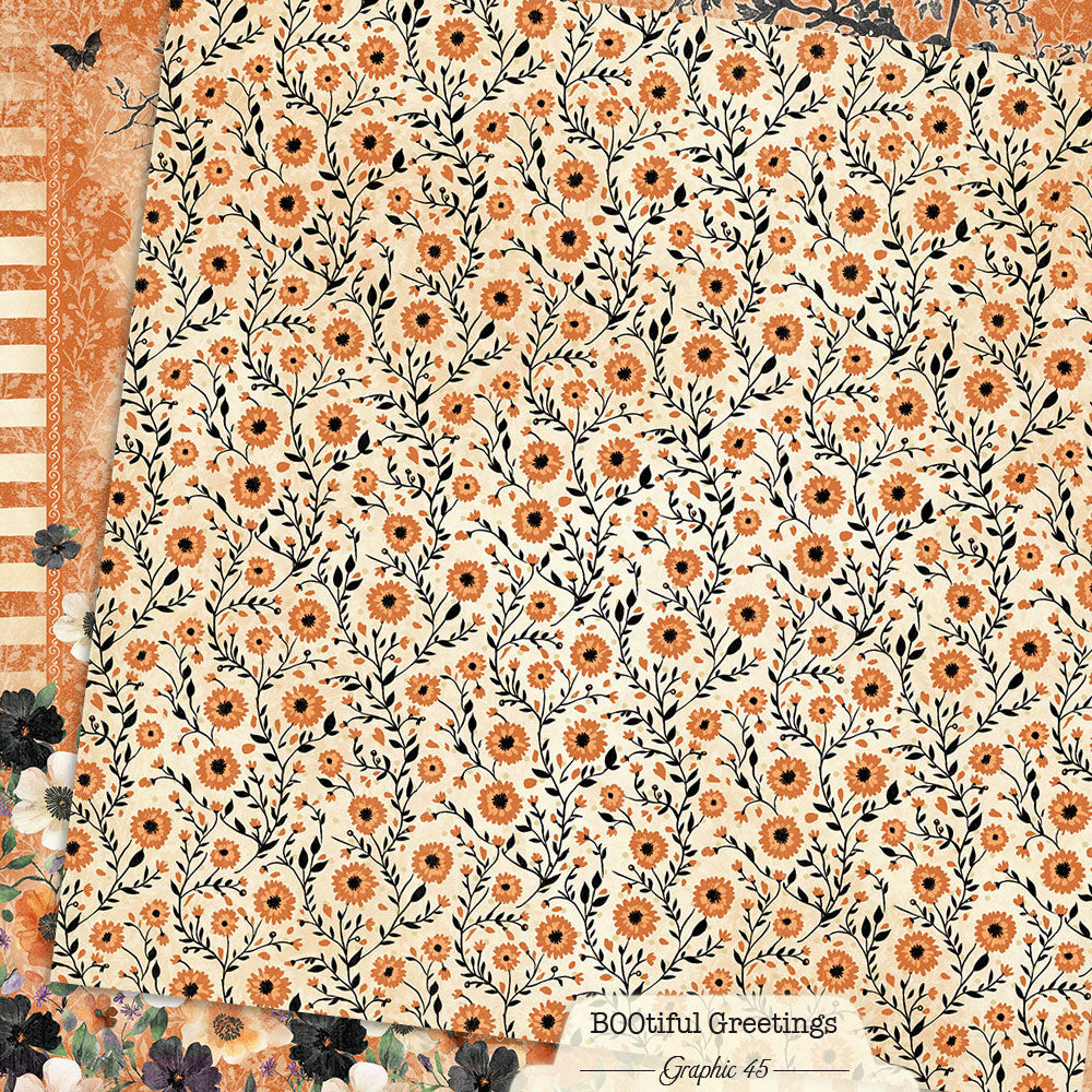 Graphic 45 - 12x12 Collection Pack - BOOtiful Greetings