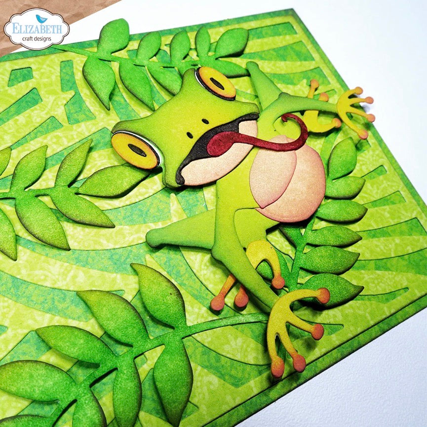 Elizabeth Craft Designs - Steel Cutting Dies - Freddy the Frog