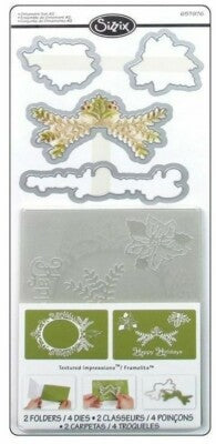 Sizzix - Textured Impressions - Ornament Set 2