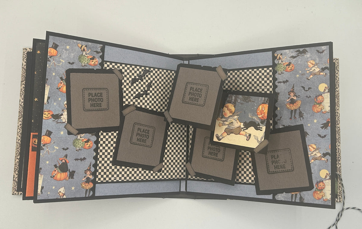 Scrapp’n Savvy - Virtual Class - Halloween Mini Album