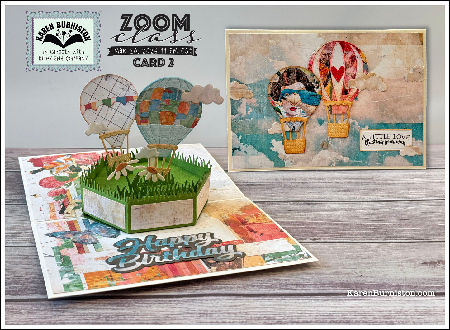 Karen Burniston - March 2026 Zoom Class