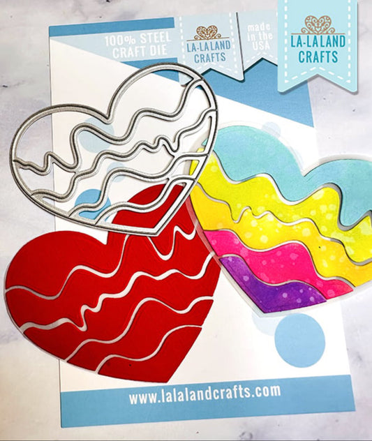 La-La Land Crafts - Steel Dies - Painty Heart