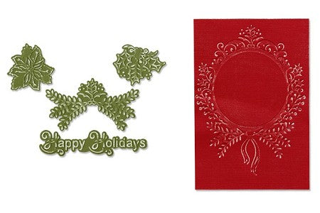 Sizzix - Textured Impressions - Ornament Set 2