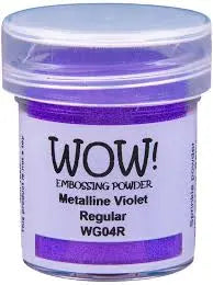 WOW! - Embossing Powder - Metalline Violet Regular