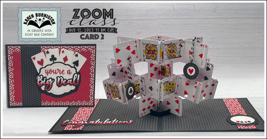 Karen Burniston - Card Kits - House of Cards Pop-up Card