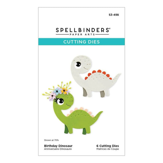 Spellbinders - Cutting Dies - Birthday Dinosaur