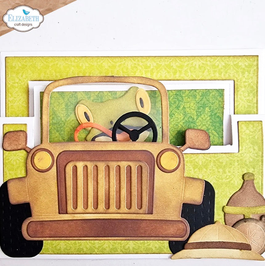 Elizabeth Craft Designs - Steel Cutting Dies - Freddy the Frog