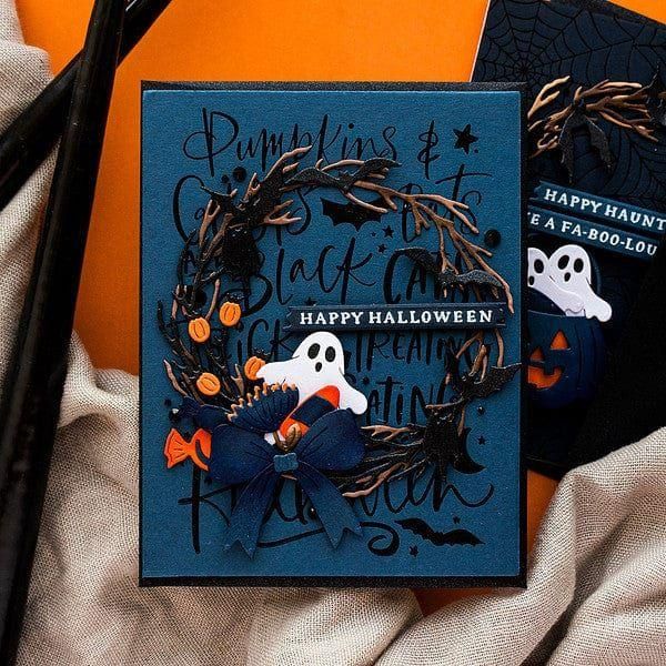Spellbinders - Cutting Dies - Halloween Wreath Add-ons