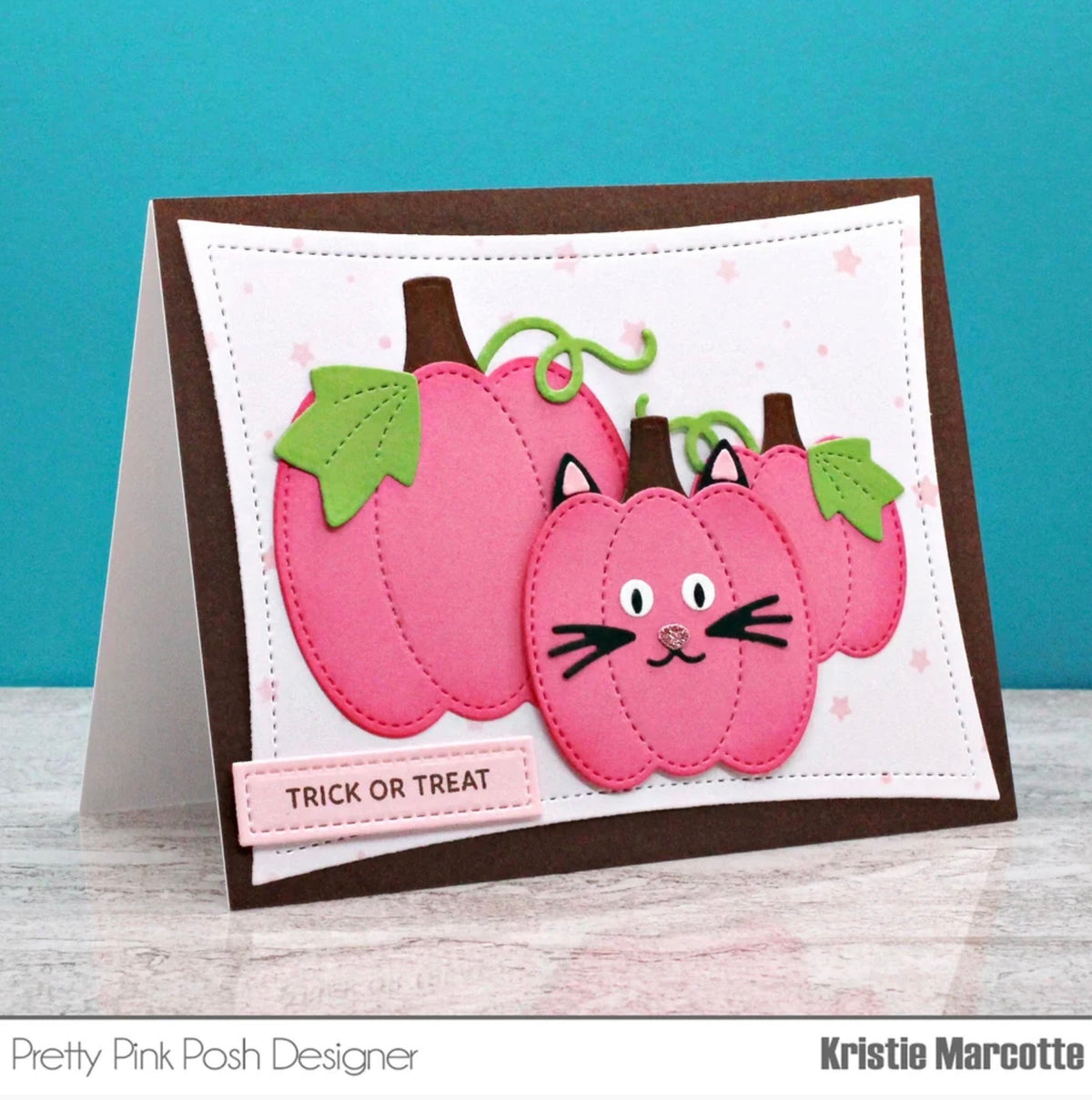Pretty Pink Posh - Craft Dies - Stitched Pumpkins