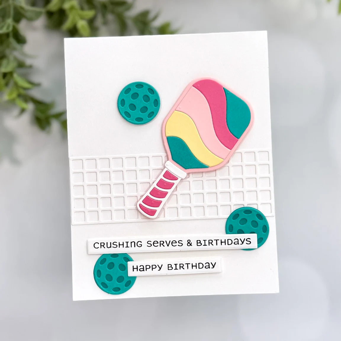 Spellbinders - Stamp & Die Cutting Set - Born To Dink