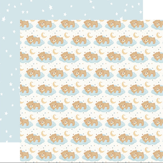 Carta Bella - Little Lullabies Baby Boy - Sleepy Baby Boy