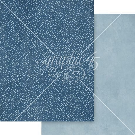 Graphic 45 - Scenic Route - 8.5x11 Patterns & Solids Pack