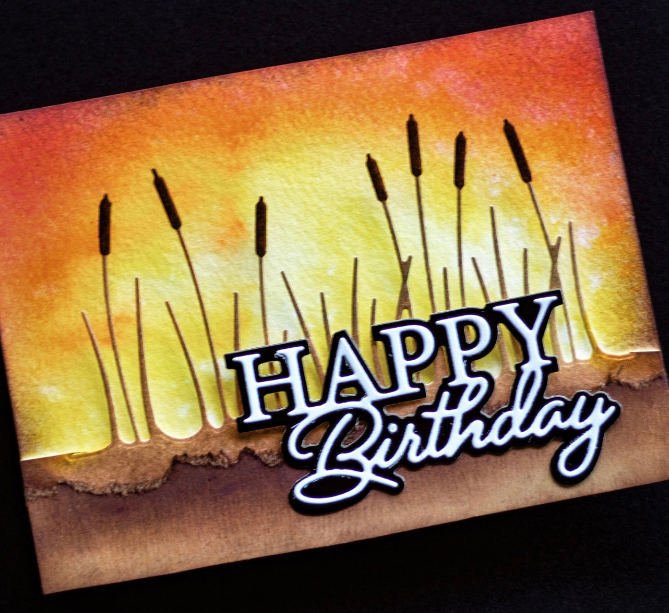 Memory Box - Craft Die - Happy Birthday Posh Script