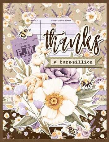 Simple Stories - Simple Cards Card Kit - Simple Vintage Lavender Fields