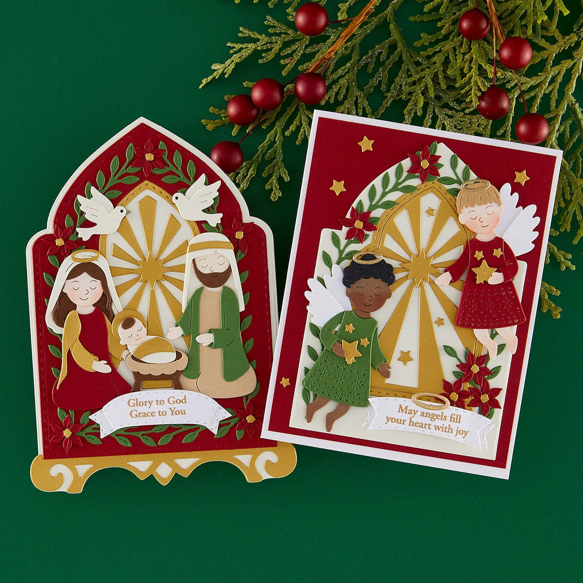 Spellbinders - Cutting Dies - Nativity Blessings