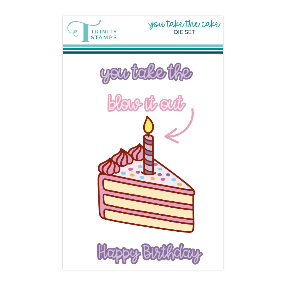 Trinity Stamps - Die Set - You Take The Cake