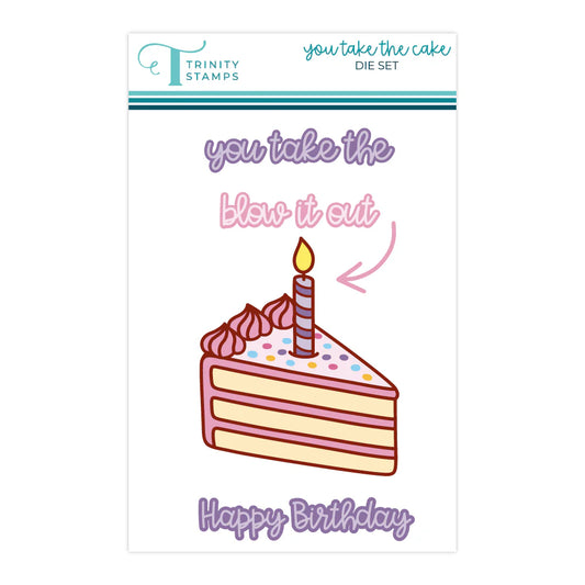 Trinity Stamps - Die Set - You Take The Cake