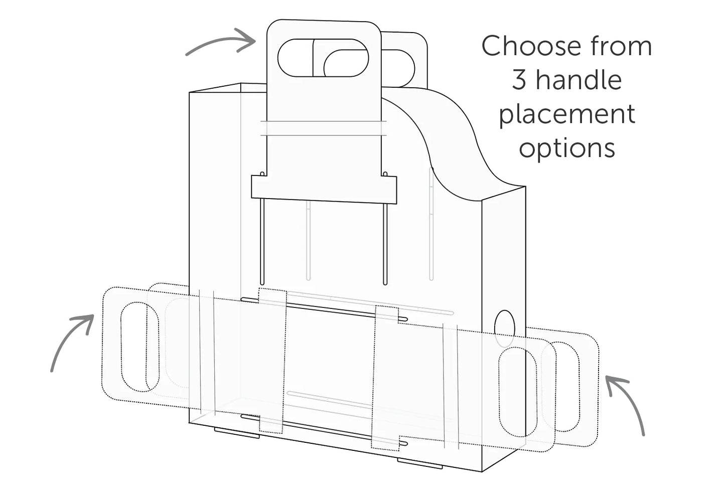The Organized Option - 12”x12” Handle-It