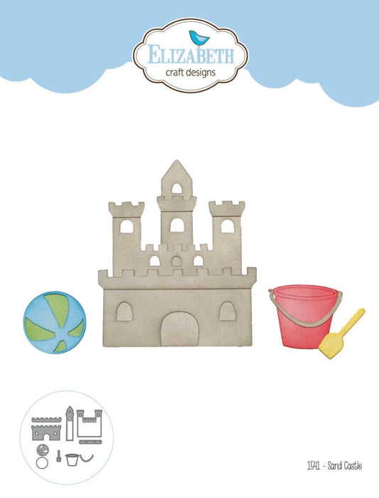 Elizabeth Craft Designs - Steel Cutting Dies - Sand Castle