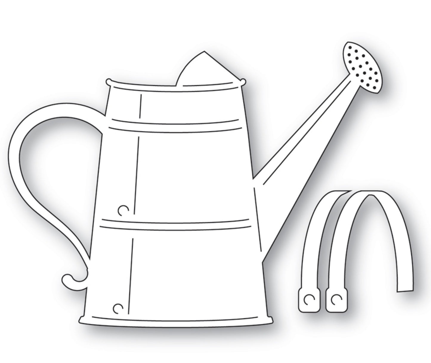 Memory Box - Craft Die - Rustic Watering Can