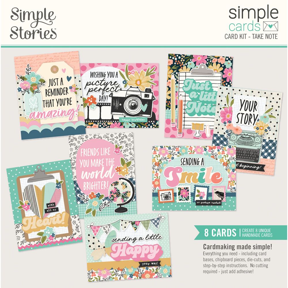 Simple Stories - Simple Cards Card Kit - Take Note