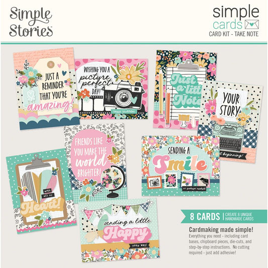 Simple Stories - Simple Cards Card Kit - Take Note