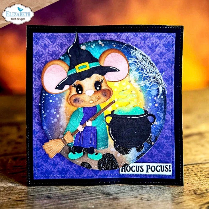 Elizabeth Craft Designs - Steel Dies - Halloween Costumes Scary